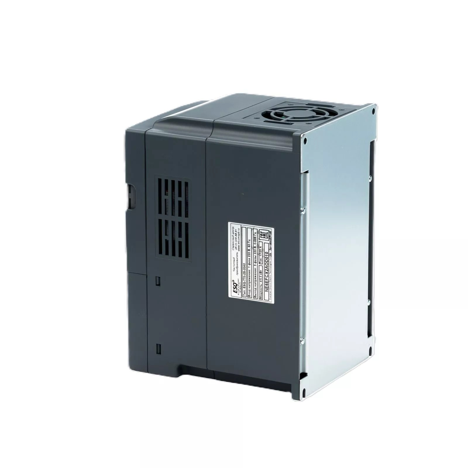 ESQ-770-4T0055G/0075P 5.5/7.5 кВт, 380В ESQ-770-4T0055G/0075P 5.5/7.5 кВт, 380В