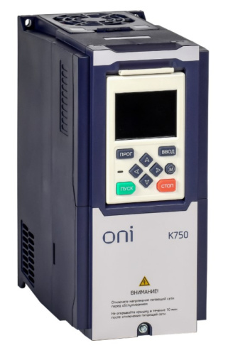 ONI K750-33-15NTM 3Ф 1,5кВт 380В 4,2А со встроенным тормозом